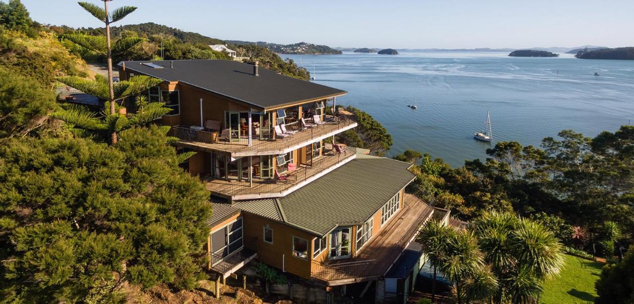 Cliff Edge By The Sea Villa Paihia Exterior photo