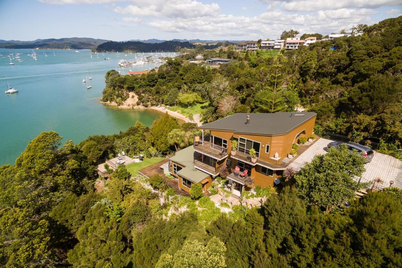 Cliff Edge By The Sea Villa Paihia Exterior photo